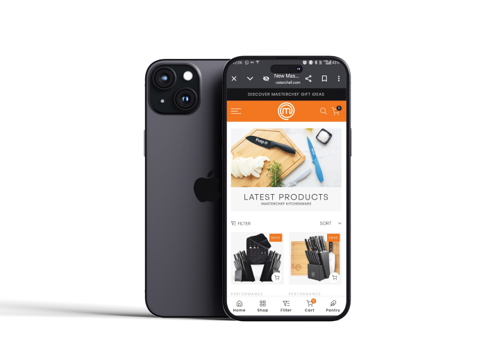 Masterchef phone mockup